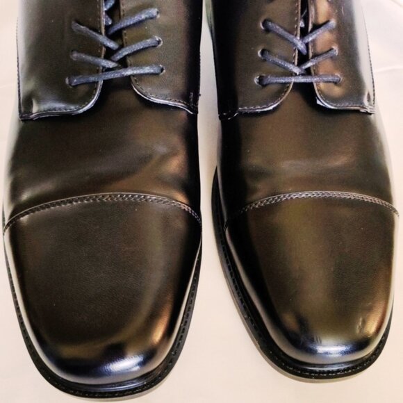 Croft & Barrow Men\'s Affleck Ortholite Cap Toe Oxford Shoes in Black, Sz 11M main image 12